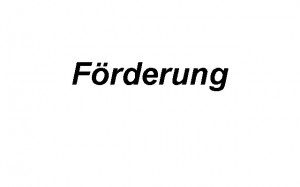 foerderung